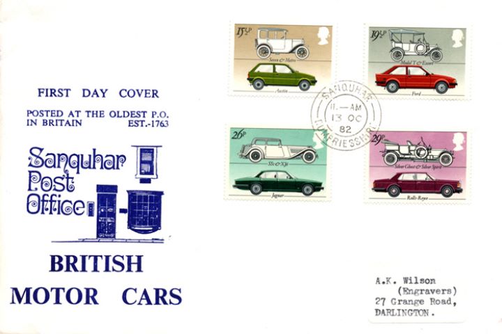 British Motor Cars, Britain's Oldest Post Office