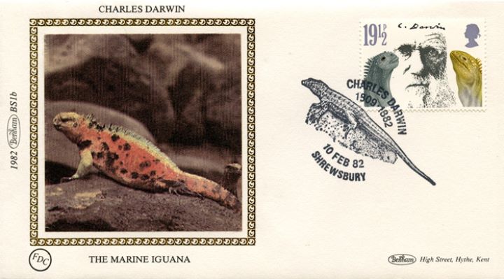 Charles Darwin, Marine Iguana