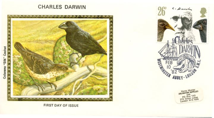 Charles Darwin, Finches