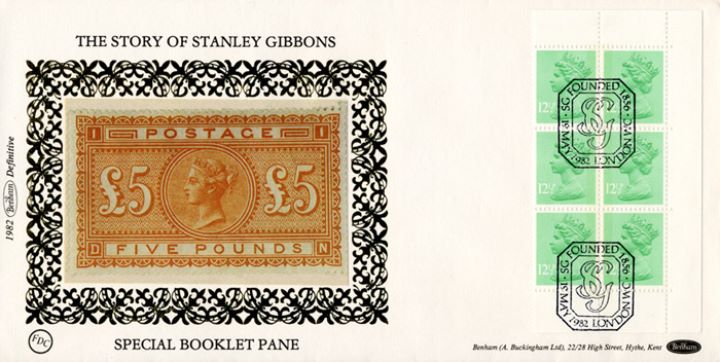 PSB: Gibbons - Pane 2, The £5 Queen Victoria Stamp