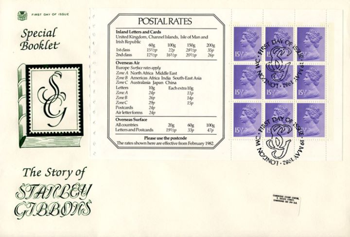 PSB: Gibbons - Pane 4, Postal Rates