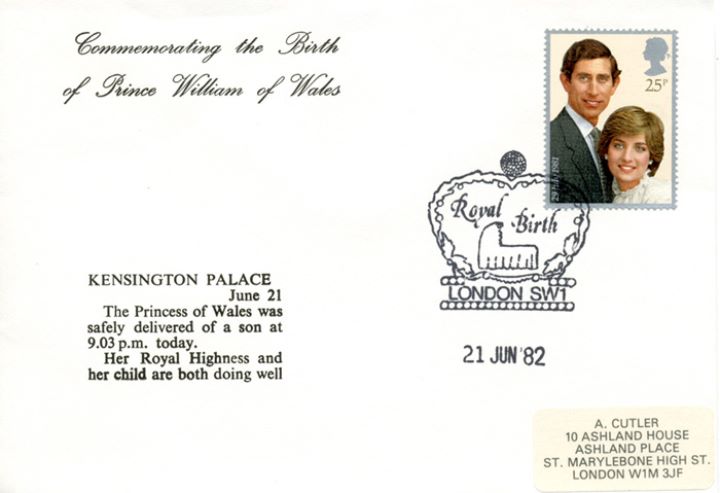 Prince William of Wales, Royal Birth