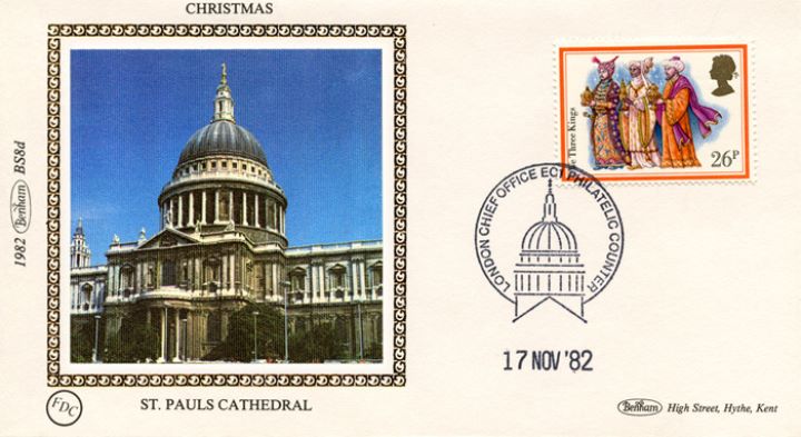 Christmas 1982, St Pauls Cathedral