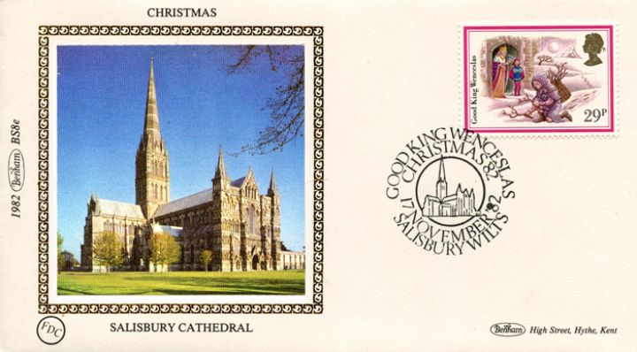 Christmas 1982, Salisbury Cathedral