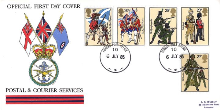 British Army, Postal & Courier Services