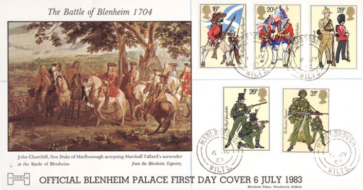 British Army, Battle of Blenheim