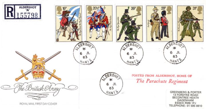 British Army, CDS postmarks