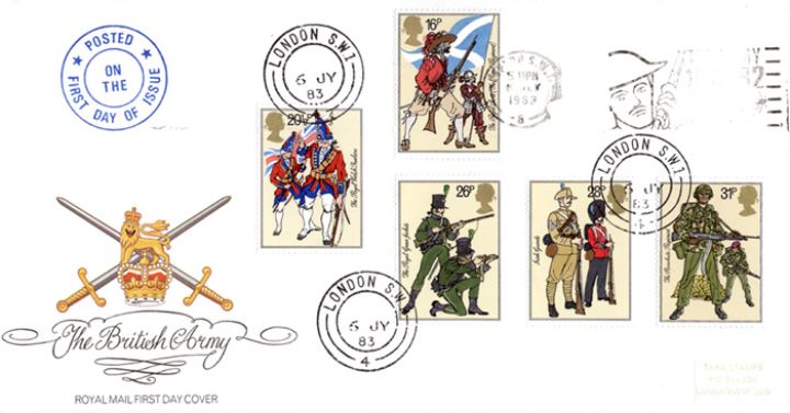 British Army Army Slogan First Day Cover BFDC