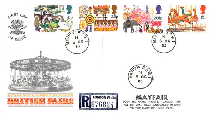 British Fairs, Misc cds postmarks