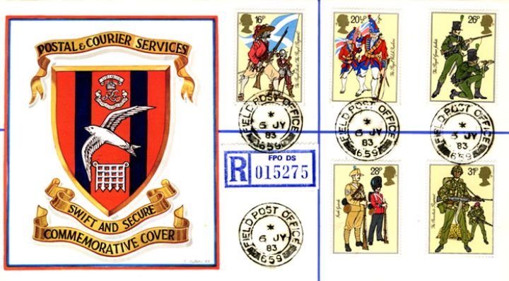 British Army, Postal & Courier Services