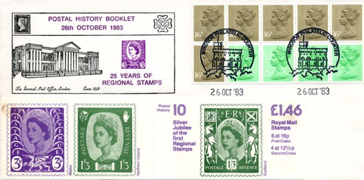 Counter: New Design: £1.46 Postal Hist. 10 (Regionals), The General Post Office