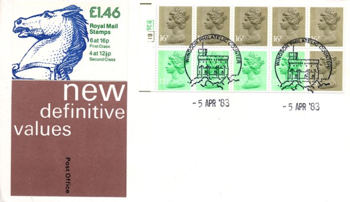 Counter: New Design: £1.46 Postal Hist. 8 (Seahorses), Seahorse