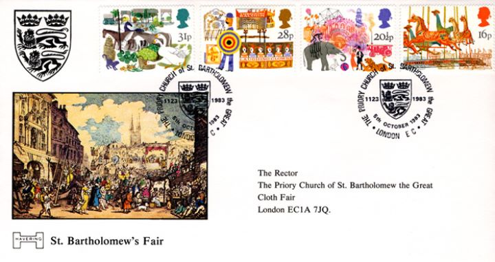 British Fairs, St. Bartholomew's Fair