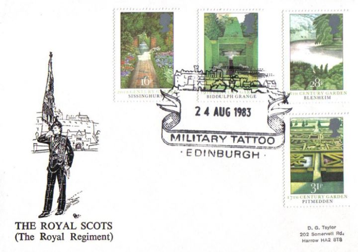 British Gardens, The Royal Scots - Military Tattoo