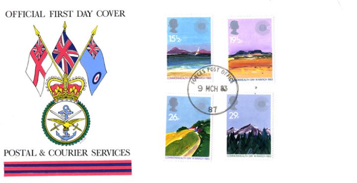 Commonwealth Day, Postal and Courier Services