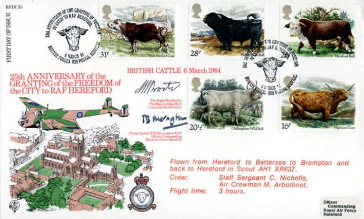 British Cattle, RAF Hereford