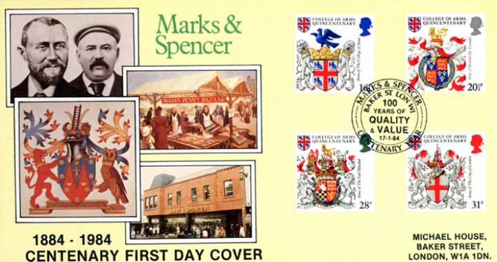 Heraldry, Marks & Spencer