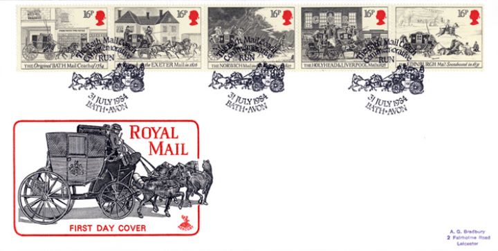 The Royal Mail, Mail Coach