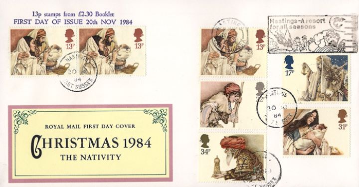 Christmas 1984, Slogan Postmarks