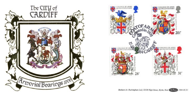 Heraldry, Armorial Bearings of the City of Cardiff