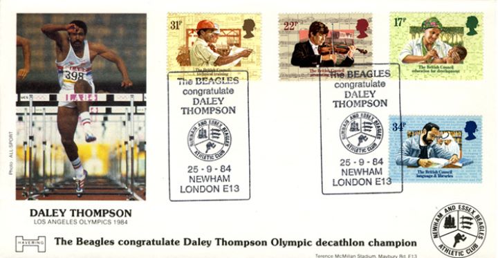 British Council, Daley Thompson