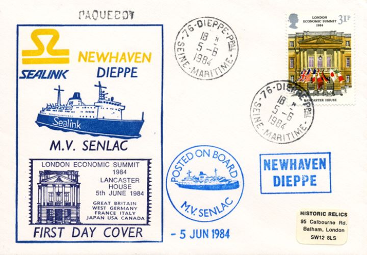 Economic Summit, Sealink: Newhaven - Dieppe