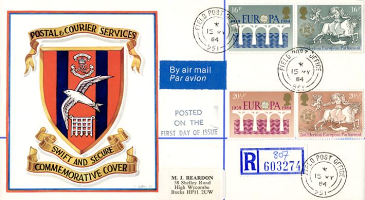 Europa 1984, Postal & Courier Services