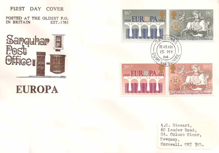 Europa 1984, Britain's Oldest Post Office