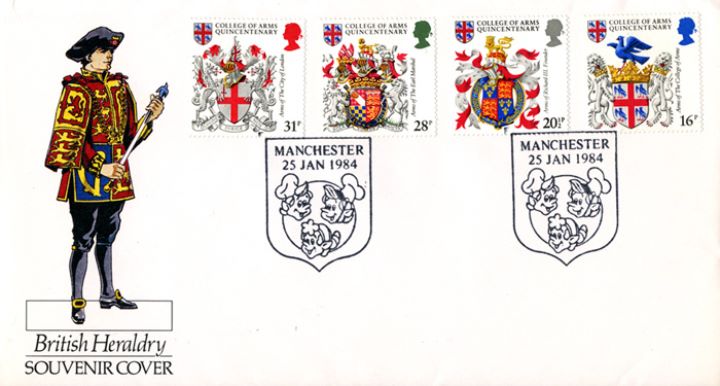 Heraldry, Souvenir Cover