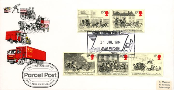 The Royal Mail, Centenary of the Parcel Post