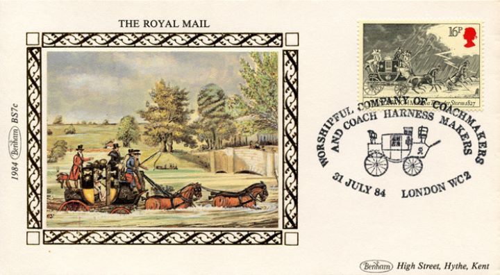 The Royal Mail, Mail Coach in Flood