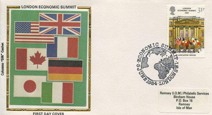 Economic Summit, Flags of Member Nations