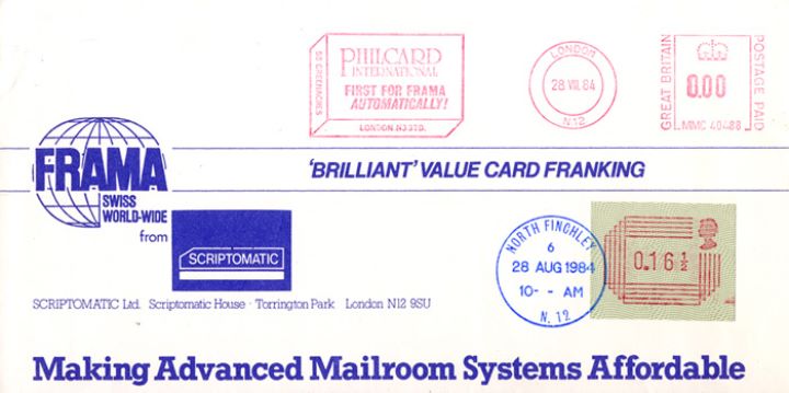 16 1/2p & 17p [Frama Labels], Frama from Scriptomatic