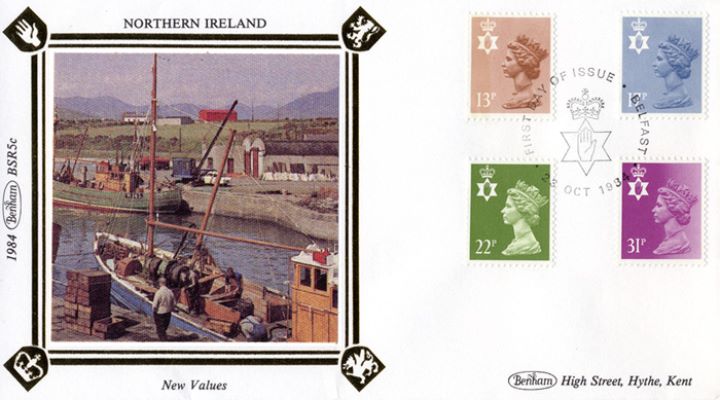 Northern Ireland 13p, 17p, 22p, 31p, Fishing Fleets