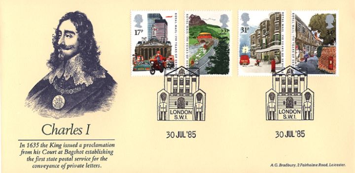 The Royal Mail, Charles I