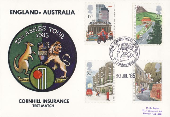 The Royal Mail, England v Australia