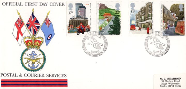 The Royal Mail, Foces Postal & Couriers