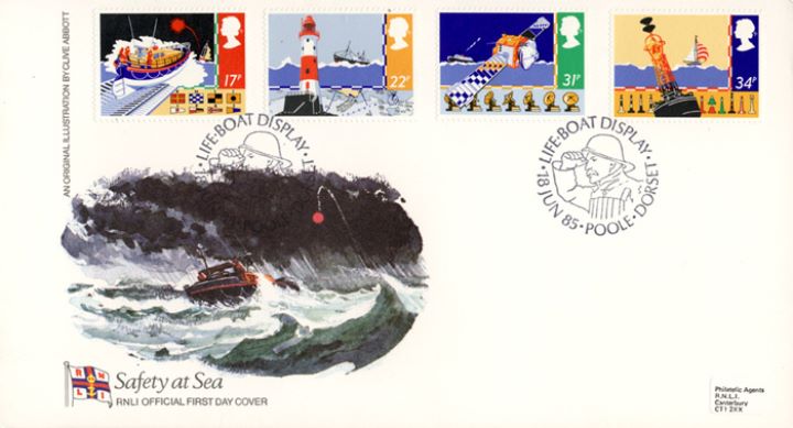 Safety at Sea, RNLI Official Cover