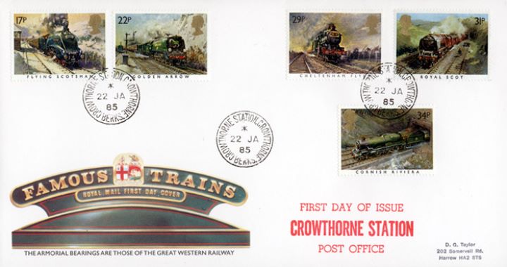 Famous Trains, Armorial Bearings of GWR