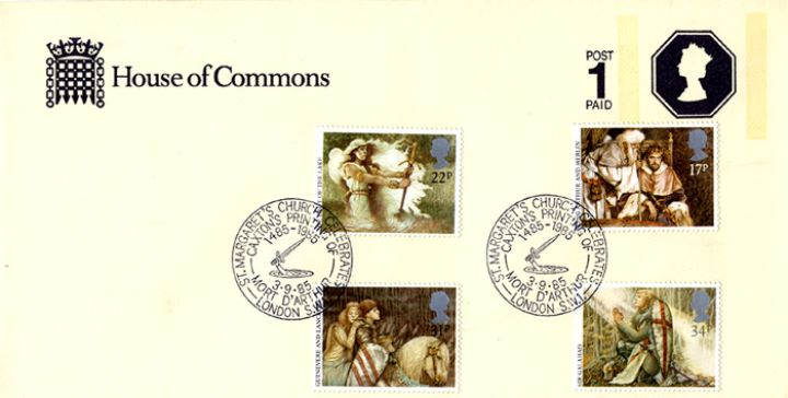 Arthurian Legend, House of Commons Stationery