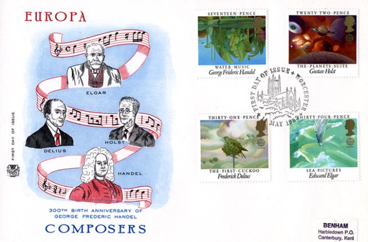 British Composers, Elgar, Holst, Delius & Handel