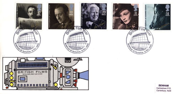 British Film Year, Special Handstamps