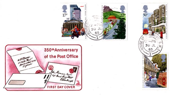 The Royal Mail, Postal History items and Letters