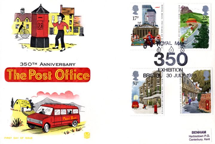 The Royal Mail, Postboy and Post Bus