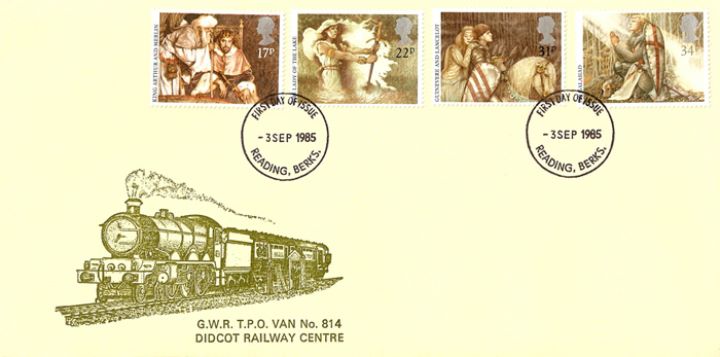 Arthurian Legend, GWR TPO Van No. 814