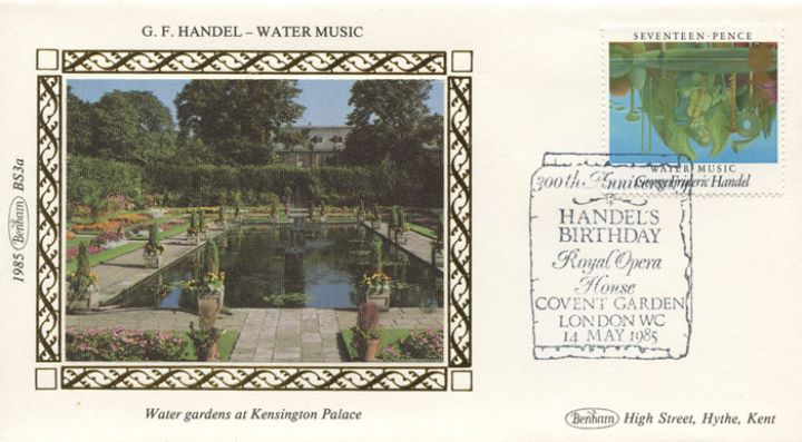 British Composers, Water gardens at Kensington Palace