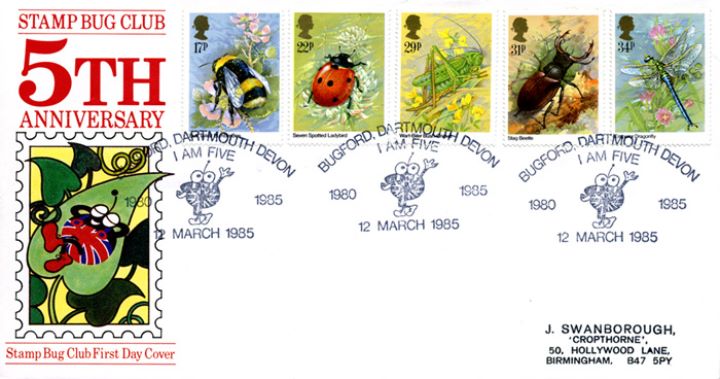 British Insects, Stamp Bug Club