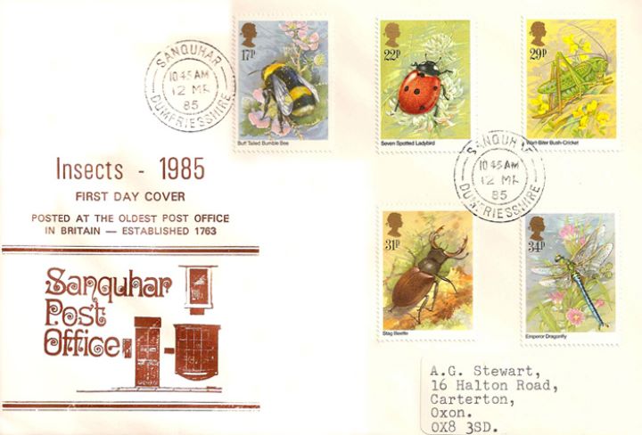 British Insects, Britain's Oldest Post Office