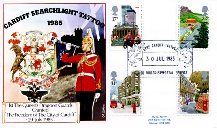 The Royal Mail, Cardiff Searchlight Tattoo