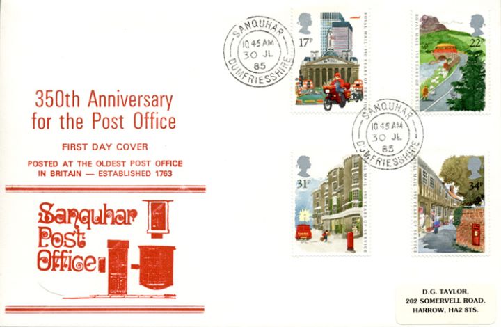 The Royal Mail, Sanquhar Post Office